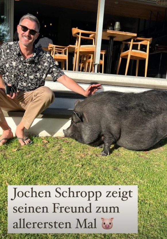 Jochen Schropp erlaubt sich im Netz einen Scherz.