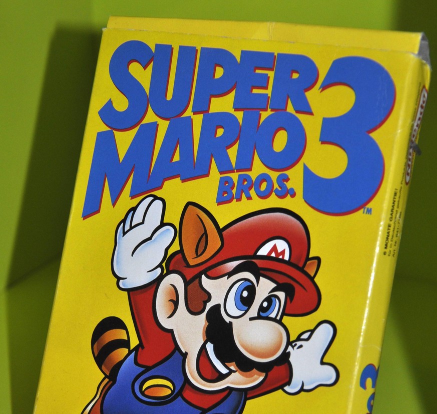 Begehrtes Spiel: Super Mario Bros. 3.