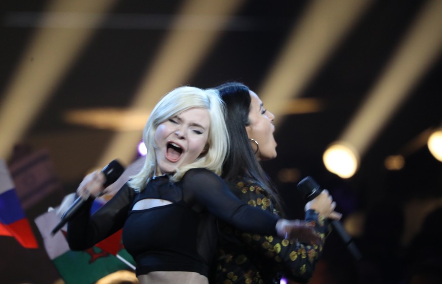 18.05.2019, Israel, Tel Aviv: xx aus xx tritt im Finale des Eurovision Song Contests (ESC) 2019 auf. Foto: Ilia Yefimovich/dpa +++ dpa-Bildfunk +++