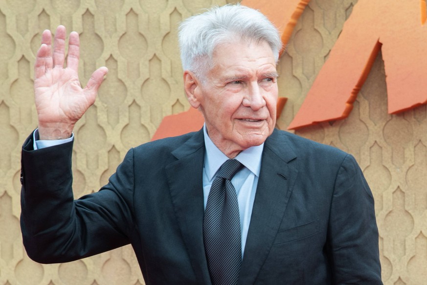 Indiana Jones and The Dial of Destiny UK Premiere Arrivals at Cineworld, Leicester Square, London Harrison Ford attends the UK Premiere of Indiana Jones and The Dial of Destiny at Cineworld, Leicester ...