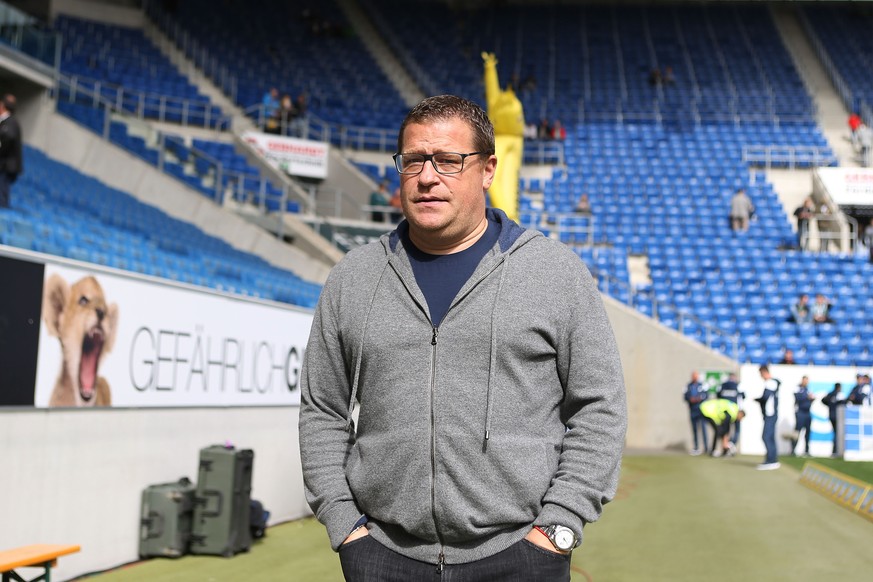 28.09.2019, xtvx, Fussball 1.Bundesliga, TSG 1899 Hoffenheim - Borussia Moenchengladbach emspor, v.l. Manager Max Eberl Borussia Moenchengladbach Portrait DFL/DFB REGULATIONS PROHIBIT ANY USE OF PHOTO ...