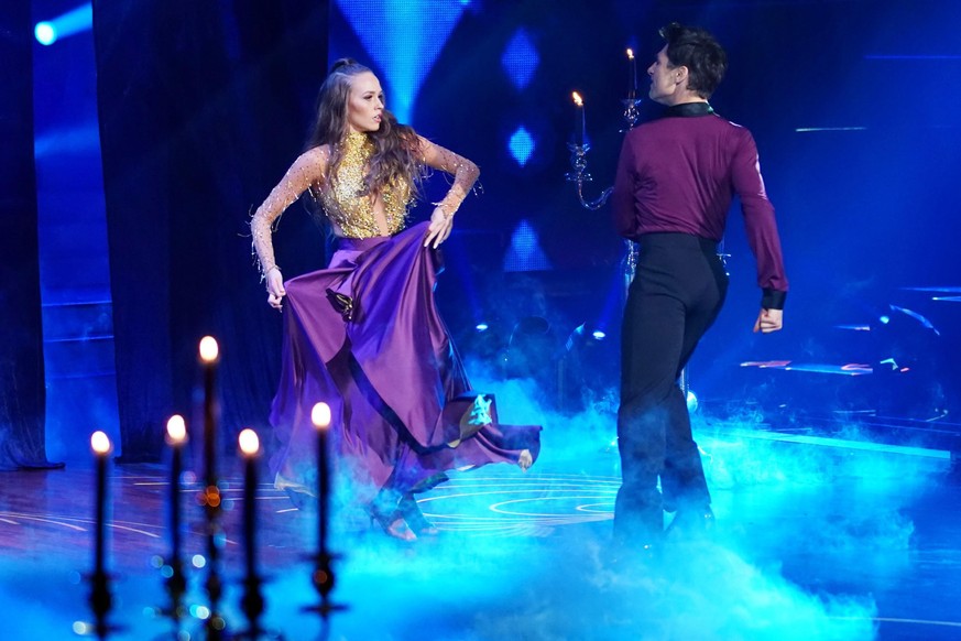 Laura Müller und Christian Polanc bei einem ihrer Tänze.