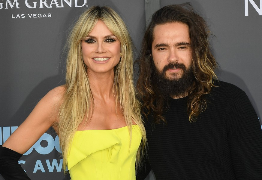 May 15, 2022, Las Vegas, NV, USA: Heidi Klum and Tom Kaulitz attend the 2022 Billboard Music Awards at MGM Grand Garden Arena on May 15, 2022 in Las Vegas, Nevada. Las Vegas USA - ZUMAs181 20220515_ze ...