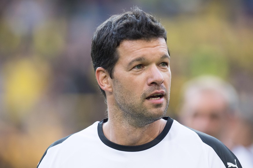 Michael BALLACK, Brustbild, Fussball 1. Bundesliga, Abschiedsspiel, Roman and Friends - BVB Allstars 1:4, am 07.09.2018 in Dortmund/ Deutschland. ¬