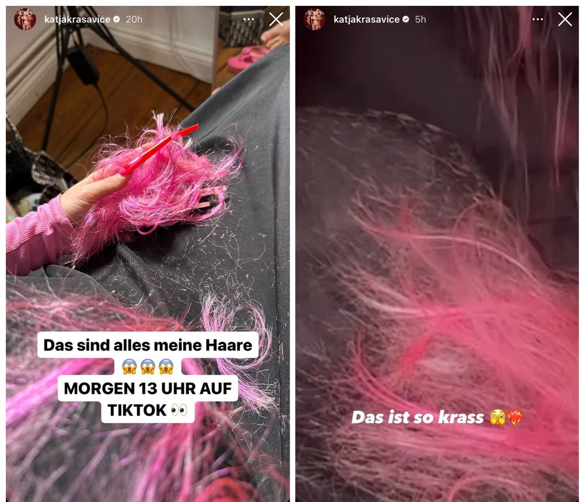 Auf Instagram gab Katja ihren Fans einen Vorgeschmack darauf, was passieren wird.
