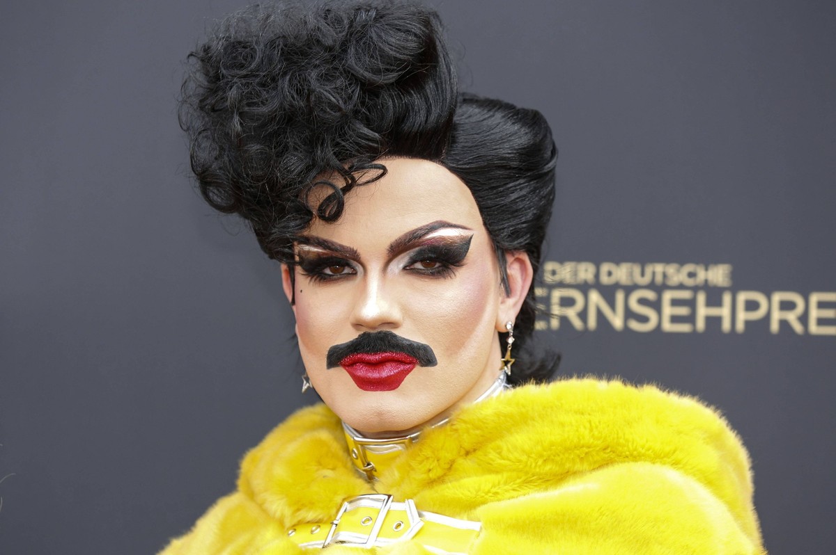 Bambi Mercury bei der Verleihung des Deutschen Fernsehpreises 2022 - Die Nacht der Kreativen im Studio Ehrenfeld. K�ln, 13.09.2022 *** Bambi Mercury at the German Television Awards 2022 The Night of t ...