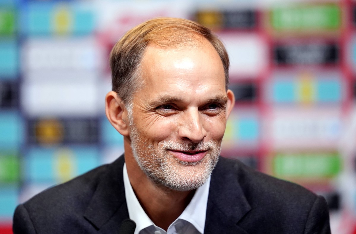 England press conference, PK, Pressekonferenz - Wembley Stadium Newly appointed England head coach Thomas Tuchel during a press conference at Wembley Stadium, London. Picture date: Wednesday October 1 ...