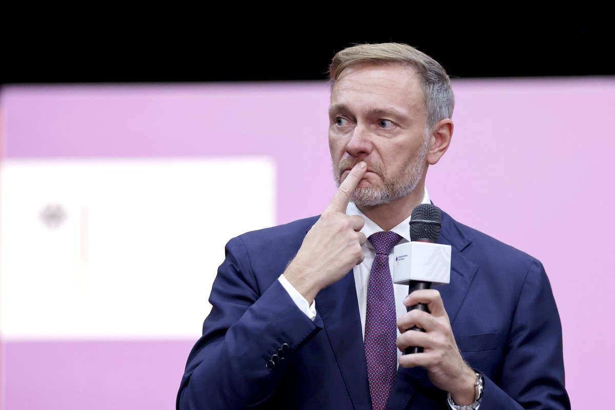 Bilder des Jahres 2024, News 10 Oktober News Bilder des Tages Politiker Christian Lindner FDP, Bundesminister f