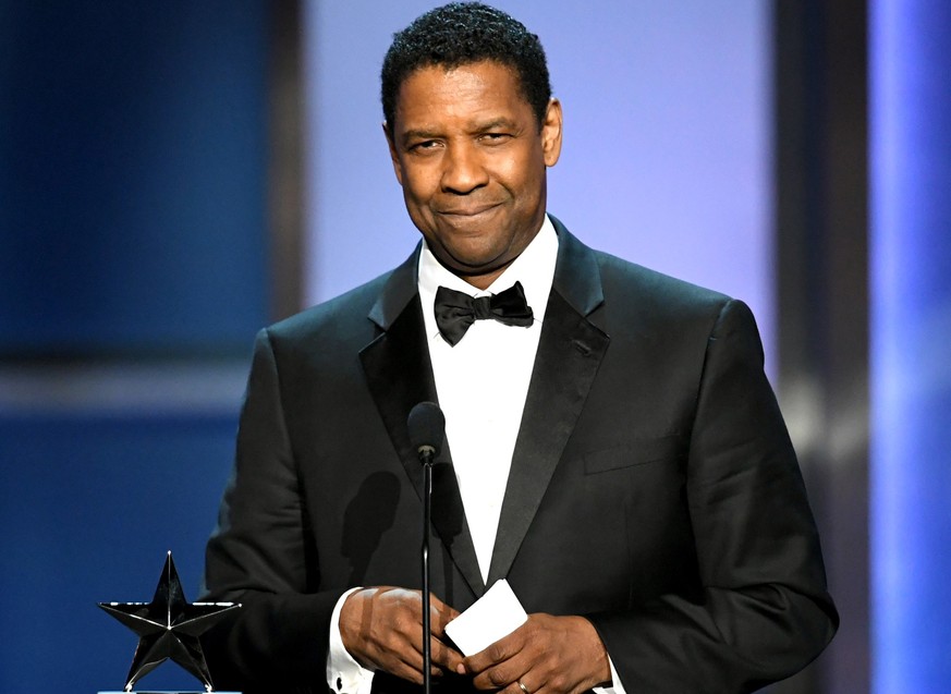 HOLLYWOOD, CALIFORNIA - JUNE 06: Honoree Denzel Washington speaks onstage during the 47th AFI Life Achievement Award honoring Denzel Washington at Dolby Theatre on June 06, 2019 in Hollywood, Californ ...