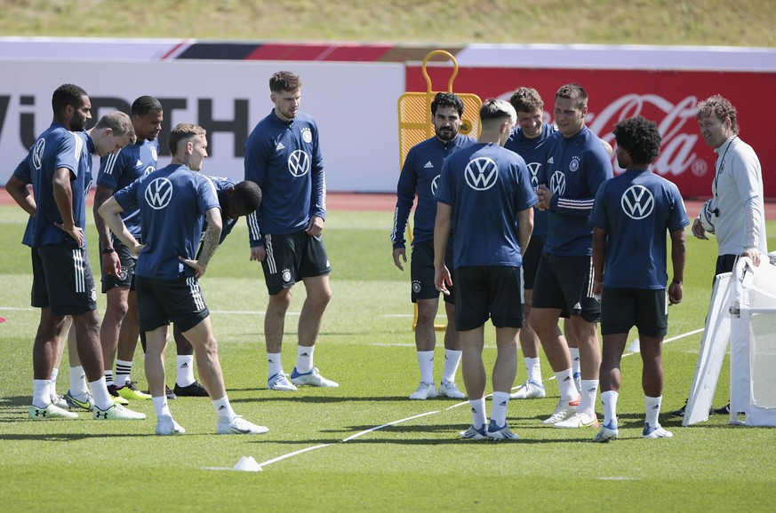 31.05.2022 - Fussball - DFB - Nationalmannschaft Deutschland - Training in Herzogenaurach - / HMB / JuBe - Im Bild: Die Spieler der deutschen Nationalmannschaft beim Training *** 31 05 2022 Football D ...