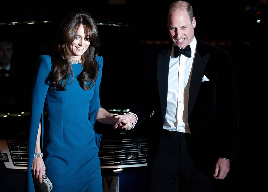 . 30/11/2023. London, United Kingdom. Prince William and Kate Middleton, the Prince and Princess of Wales, at the Royal Variety Performance in London. PUBLICATIONxINxGERxSUIxAUTxHUNxONLY xi-Imagesx/xP ...