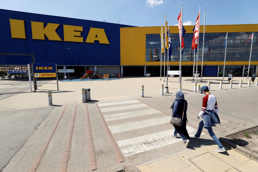 FILE PHOTO: Ikea in Tottenham is pictured as it re-opens, following the outbreak of the coronavirus disease (COVID-19), London, Britain, June 1, 2020. REUTERS/John Sibley/File Photo