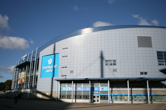 Die Multifunktionsarena Barclaycard Arena in Hamburg 02.11.2017 *** the Multi-purpose arena Barclaycard Arena in Hamburg 02 11 2017