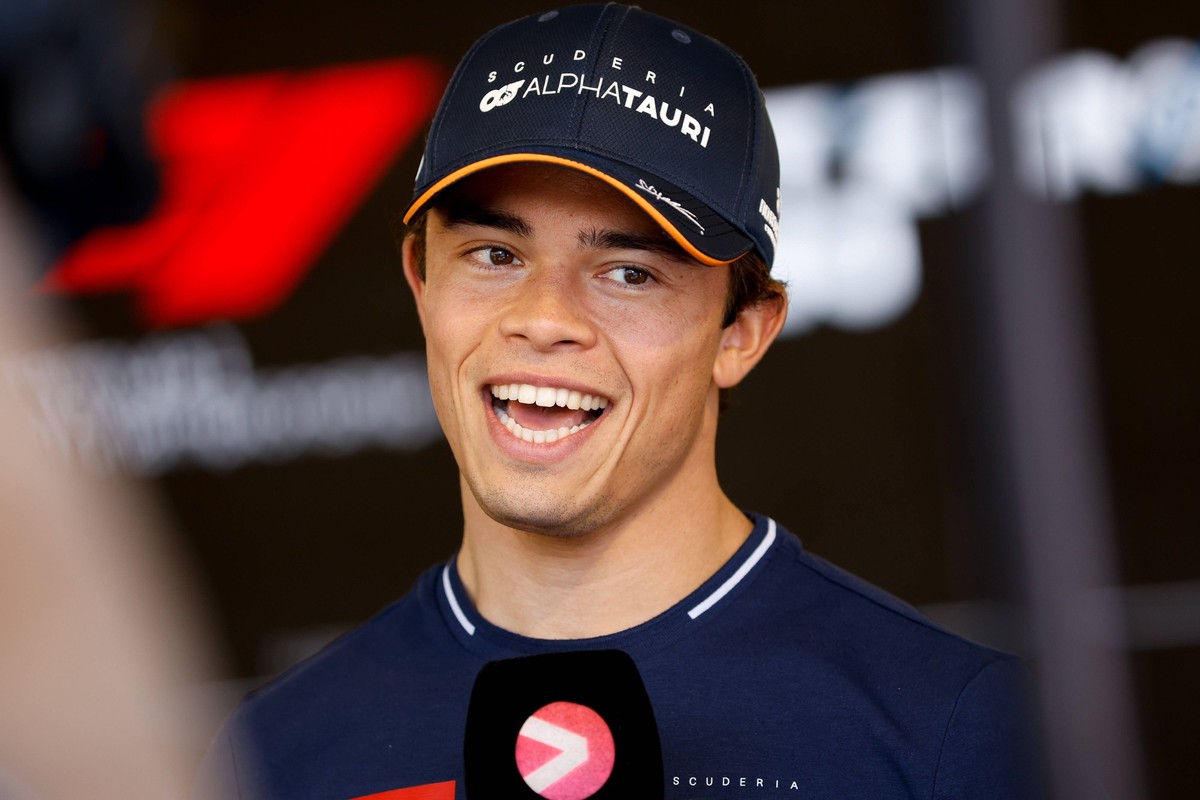 DE VRIES Nyck ned, Scuderia AlphaTauri AT04, portrait during the Formula 1 Azerbaijan Grand Prix 2023, 4th round of the 2023 Formula One World Championship, WM, Weltmeisterschaft from April 28 to 30,  ...