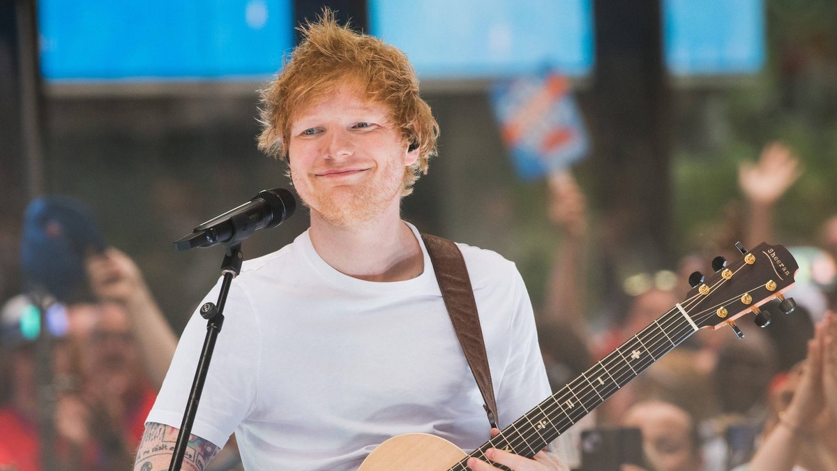 Bilder des Jahres 2023, Entertainment June 06 Entertainment Themen der Woche KW23 Ed Sheeran on stage for NBC Today Show Concert Series with Ed Sheeran, Rockefeller Plaza, New York, NY June 6, 2023. P ...