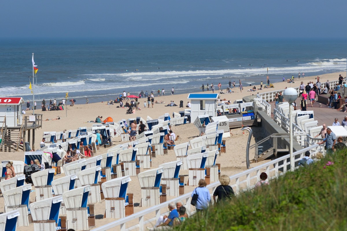 ARCHIV - 01.06.2024, Schleswig-Holstein, Westerland (sylt): Strandk