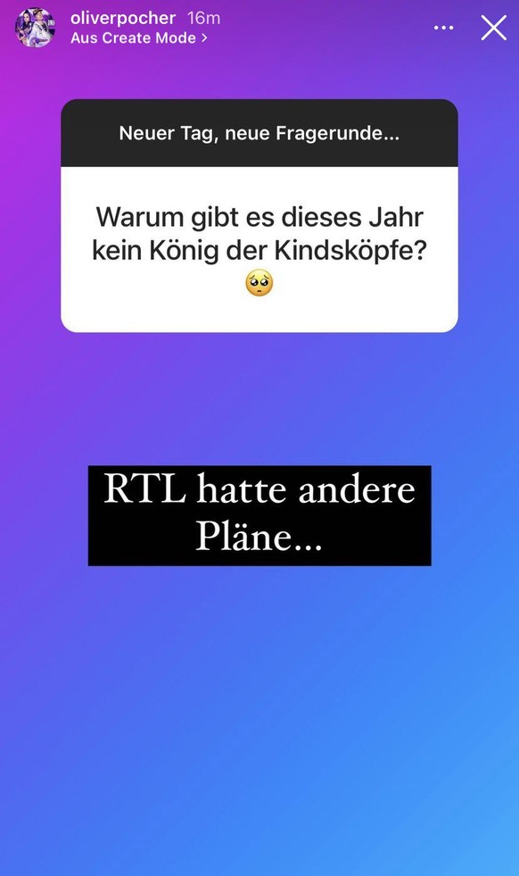 In diesem Jahr zeigte RTL keine Fortsetzung von "König der Kindsköpfe".