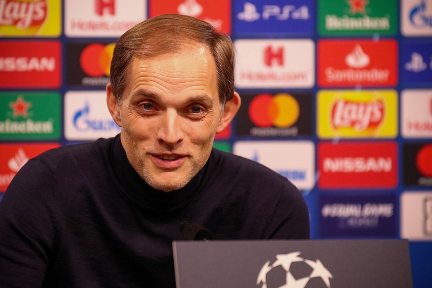 Dortmund, Deutschland 18. Februar 2020: CL - 19/20 - 1/8 Finale - Borussia Dortmund vs. Paris Saint-Germain Trainer Thomas Tuchel Paris Portrait / Gesicht Mimik / starker Gesichtsausdruck / Emotion. l ...