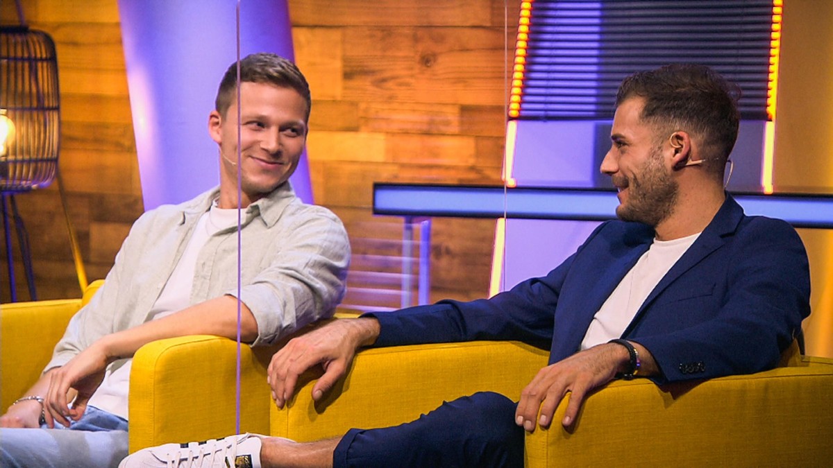 Joachim (l.) und Jan Maik.
Die Verwendung des sendungsbezogenen Materials ist nur mit dem Hinweis und Verlinkung auf TVNOW gestattet.