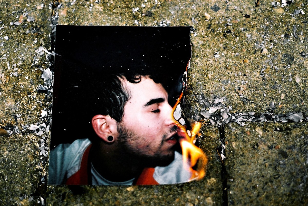 Analog photograph.