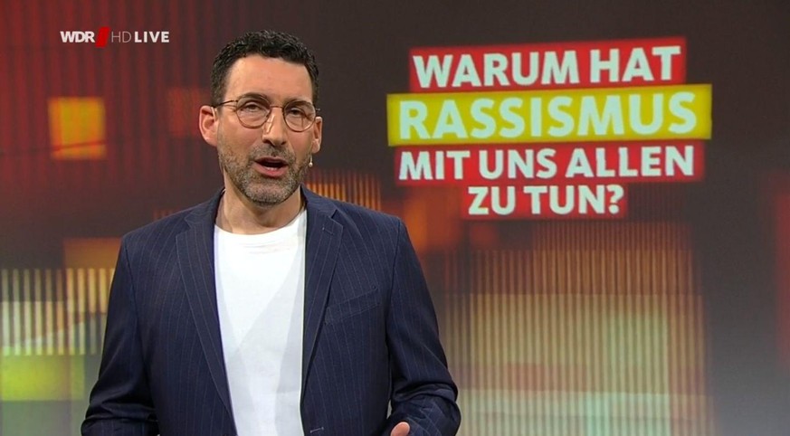 Till Nassif moderierte die neue WDR-Diskussion zum Thema Rassismus.