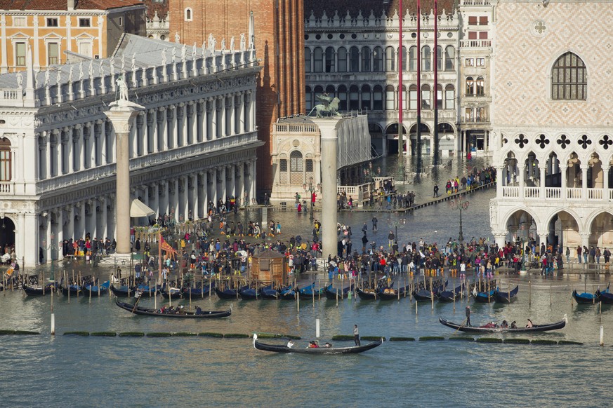 Sinkt und sinkt: Venedig.