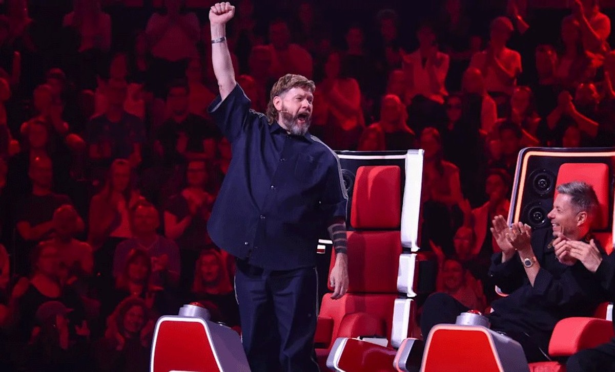 Rea Garvey sorgt bei "The Voice" für gute Stimmung.