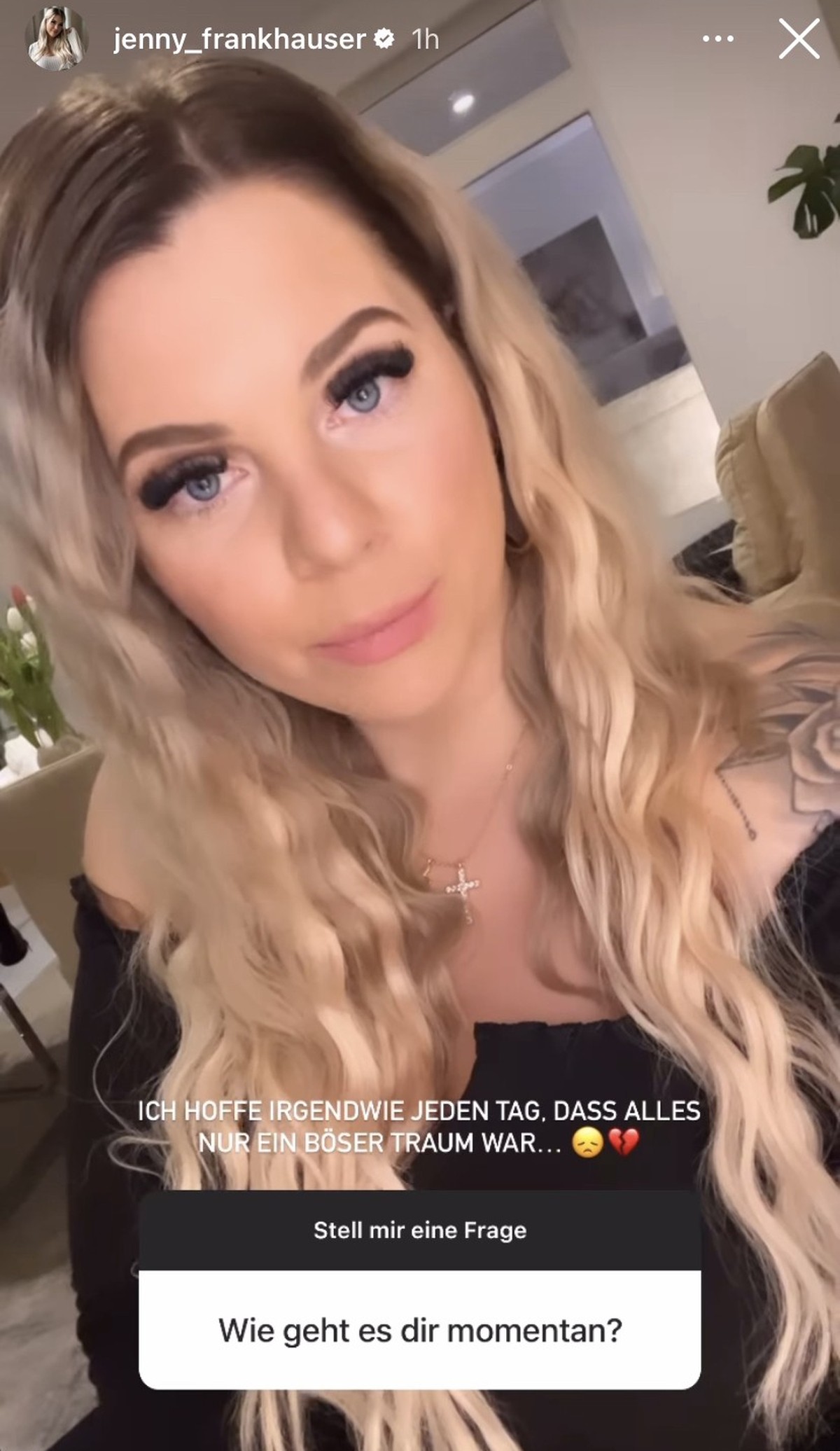 Jenny Frankhauser stand ihren Fans Rede und Antwort.