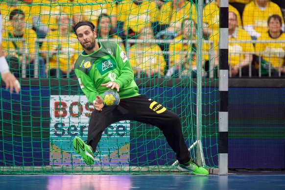 Handball Hannover 04.01.2019 testspiel Vorbereitungsspiel Deutschland (GER) - Tschechien (CZE) Silvio Heinevetter (Deutschland, TW, No.12) *** Handball Hannover 04 01 2019 test match preparation game ...