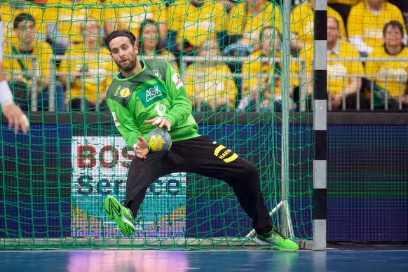 Handball Hannover 04.01.2019 testspiel Vorbereitungsspiel Deutschland (GER) - Tschechien (CZE) Silvio Heinevetter (Deutschland, TW, No.12) *** Handball Hannover 04 01 2019 test match preparation game  ...