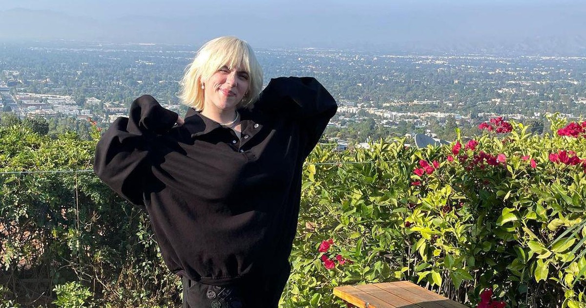 Billie Eilish witzelt, mit welchen Schwierigkeiten ihre Oberweite einhergehe.