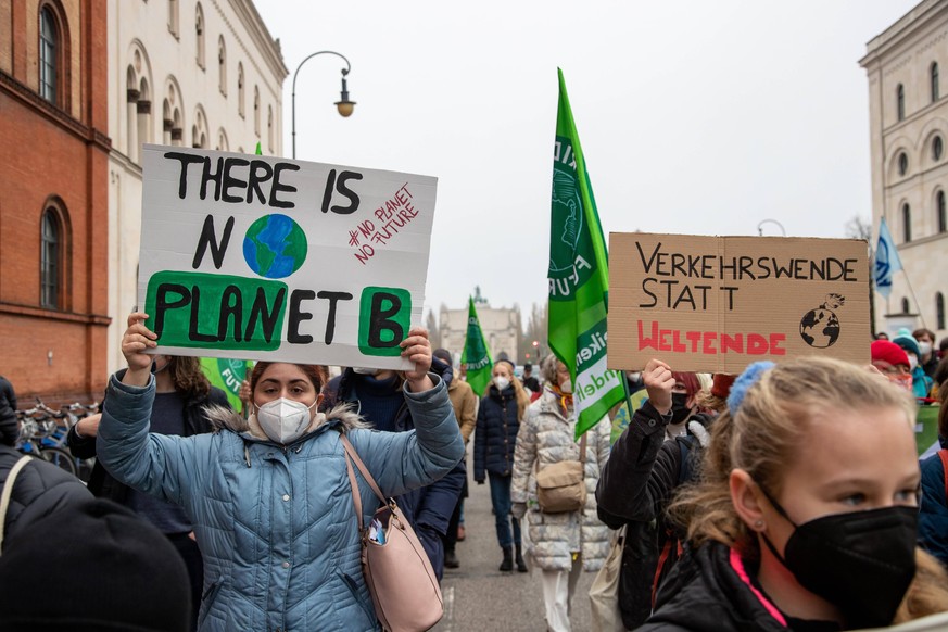 COP26 und Ampel-Verhandlungen: Fridays for Future demonstriert in M