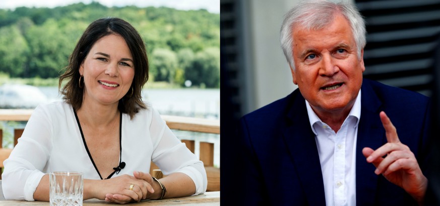 Die 3 wichtigsten Aussagen von Seehofer und Baerbock in den Sommerinterviews