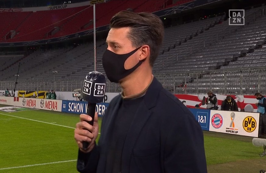 Für Sandro Wagner war es der erste Auftritt als Experte bei DAZN.