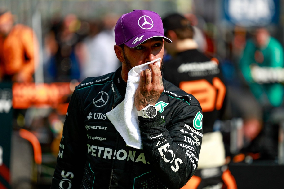 44 Lewis Hamilton GBR, Mercedes-AMG Petronas F1 Team, F1 Grand Prix of Hungary at Hungaroring on July 21, 2024 in Budapest, Hungary. Photo by HOCH ZWEI Budapest Hungary *** 44 Lewis Hamilton GBR, Merc ...