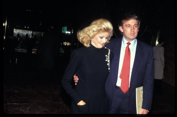 Ivana und Donald Trump 1986 in New York.