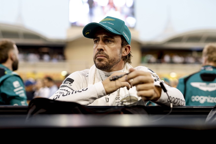 14 Fernando Alonso ESP, Aston Martin Aramco Cognizant F1 Team, F1 Grand Prix of Bahrain at Bahrain International Circuit on March 5, 2023 in Sakhir, Bahrain. Photo by HOCH ZWEI Sakhir Bahrain *** 14 F ...