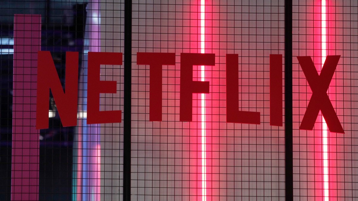 FILE- In this Nov. 4, 2017, file photo, the logo of entertainment company Netflix is pictured in Paris. (AP Photo/Christophe Ena, File)