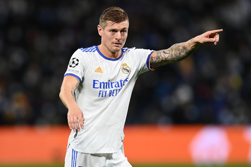 Db Madrid 07/12/2021 - Champions League / Real Madrid-Inter / foto Daniele Buffa/Image nella foto: Toni Kroos PUBLICATIONxNOTxINxITA