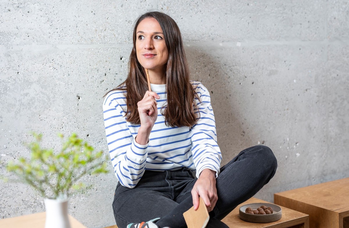Caroline Nichols, Gründerin von 3Bears tüftelt immerzu an neuen Rezept- und Produktideen.