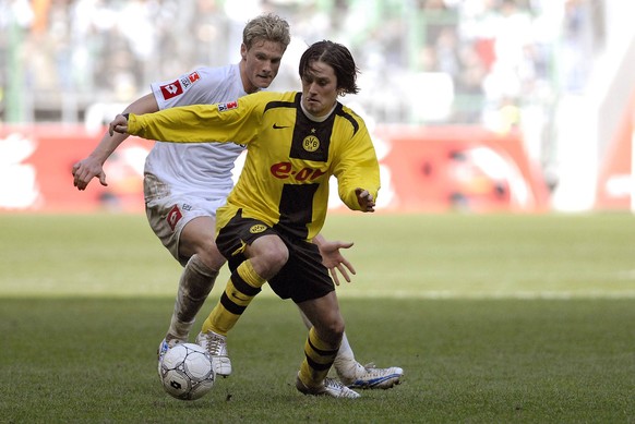 Rosicky spielte zwischen 2001 und 2006 beim BVB – ehe er zum FC Arsenal wechselte.