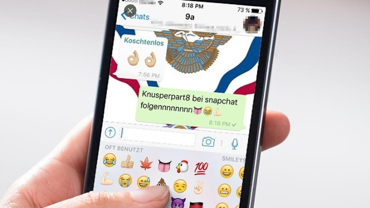 Tipp unter Neuntklässlern: Der Link zum Snapchat-Kanal wird auch in Klassen-Listen weitergegeben, wie ein Schüler in einem Kommentar an "DeinBeichtstuhl" stolz dokumentierte
