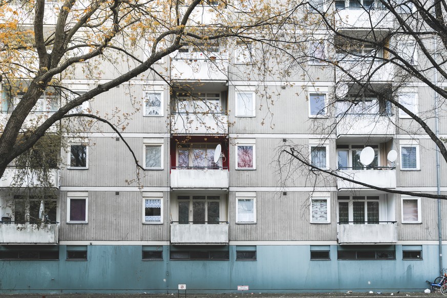 Eine Sozialwohnung in Berlin (Symbolbild).