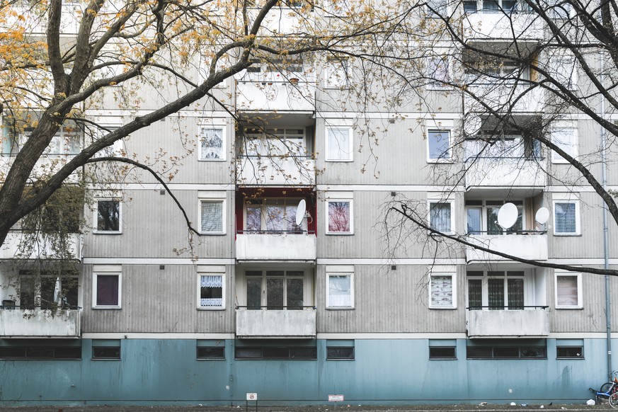 Eine Sozialwohnung in Berlin (Symbolbild).