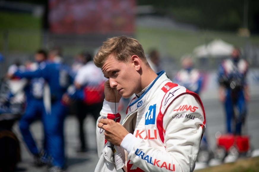 Haas-Fahrer Mick Schumacher beim Großen Preis von Österreich