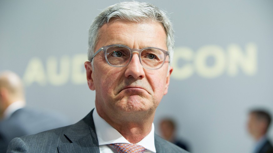 Rupert Stadler soll am Freitag als Vorstandsvorsitzender der Audi AG und als VW-Konzernvorstand abgeloest werden. Archivfoto: Rupert STADLER, Vorstandsvorsitzender, AUDI AG, Internationale Automobil-  ...