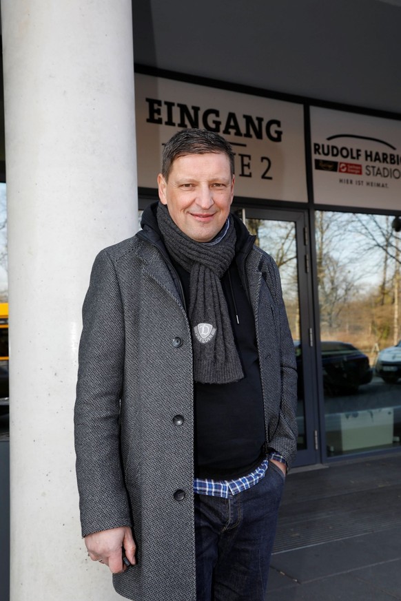 Jens Genschmar, Chef des Dresdner Fußballmuseums.