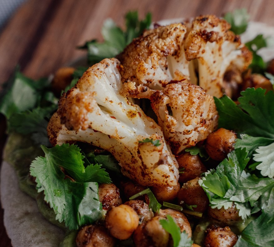 Vegane Blumenkohl Wings