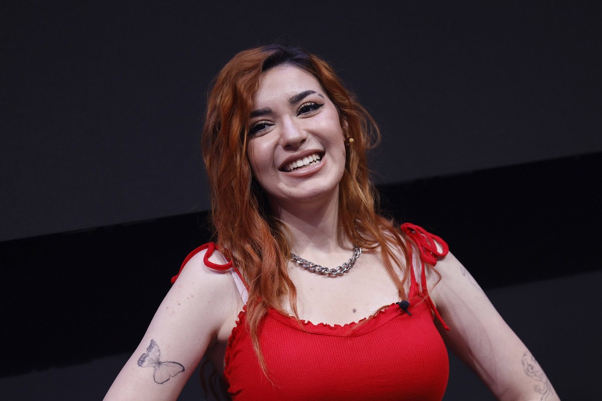 Webvideoproduzentin Anni The Duck auf der Gamescom 2022 in der K
