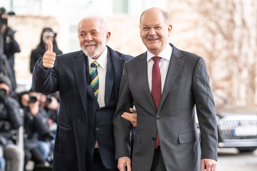 2. Deutsch-Brasilianische Regierungskonsultationen im Bundeskanzleramt in Berlin - 2nd German-Brazilian government consultations in the Federal Chancellery in Berlin - Luiz Inacio Lula da Silva, Pr